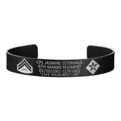 CPL Jasmine Osterhaus Memorial Bracelet – Hosted By The Osterhaus Family(Cpl Jasmine Osterhaus Memorial Band Hosted By The Osterhaus Family)