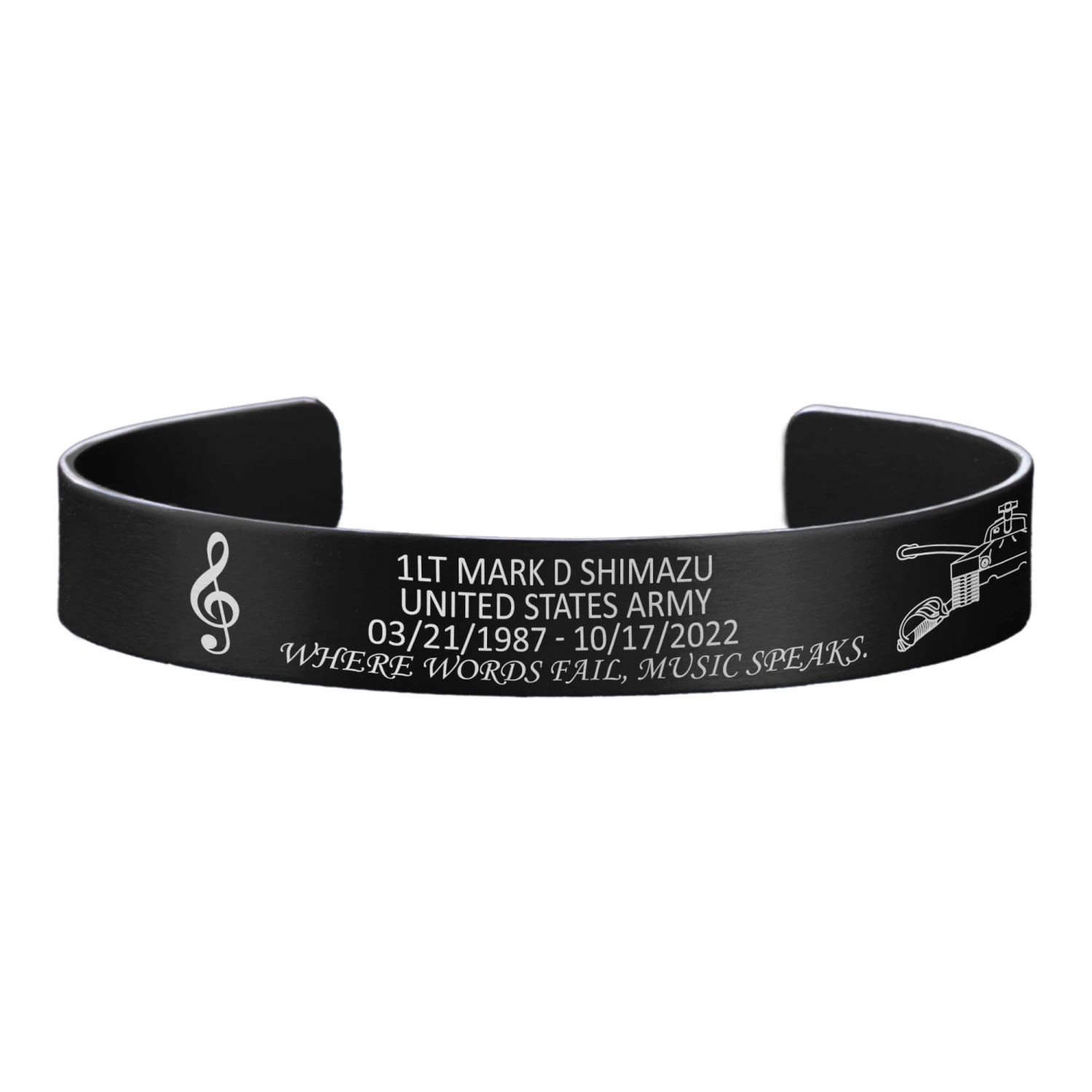 1LT Mark Shimazu Memorial Bracelet – Hosted By The Shimazu Family(1lt Mark Shimazu Memorial Band Hosted By The Shimazu Family) 3 1LT Mark Shimazu Memorial Bracelet – Hosted By The Shimazu Family(1lt Mark Shimazu Memorial Band Hosted By The Shimazu Family)