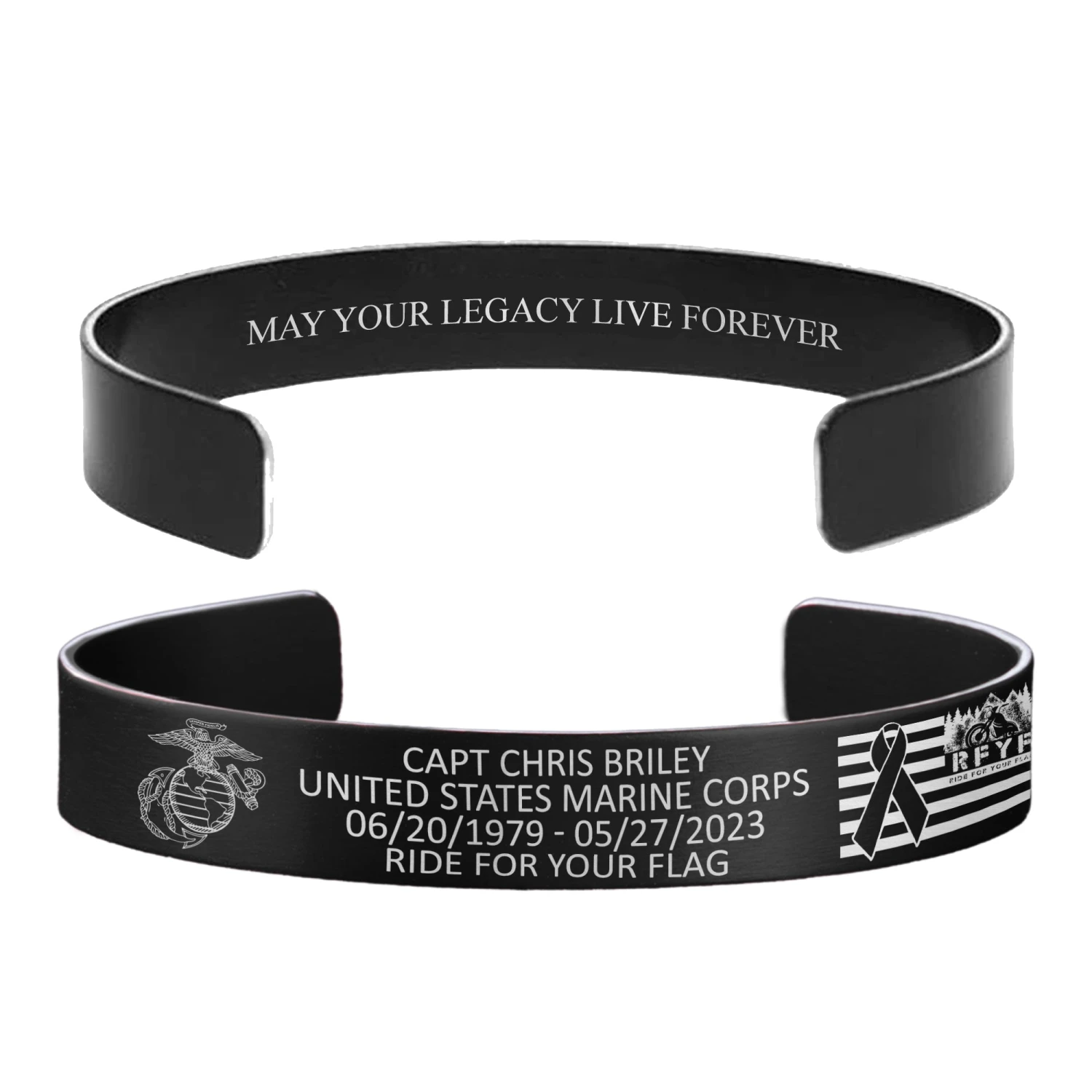 Capt Chris Briley Memorial Bracelet – Hosted By The Gambrel Family(Capt Chris Briley Memorial Band Hosted By The Gambrel Family) 4 Capt Chris Briley Memorial Bracelet – Hosted By The Gambrel Family(Capt Chris Briley Memorial Band Hosted By The Gambrel Family) - Image 2