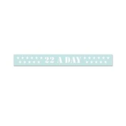22 A Day Decal (12 Inch)(22 A Day Decal 12 Inch)