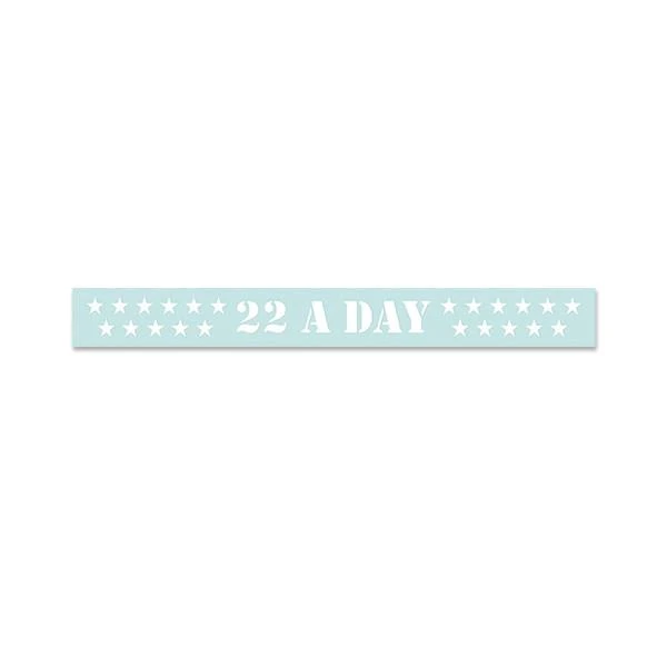22 A Day Decal (12 Inch)(22 A Day Decal 12 Inch) 3 22 A Day Decal (12 Inch)(22 A Day Decal 12 Inch)