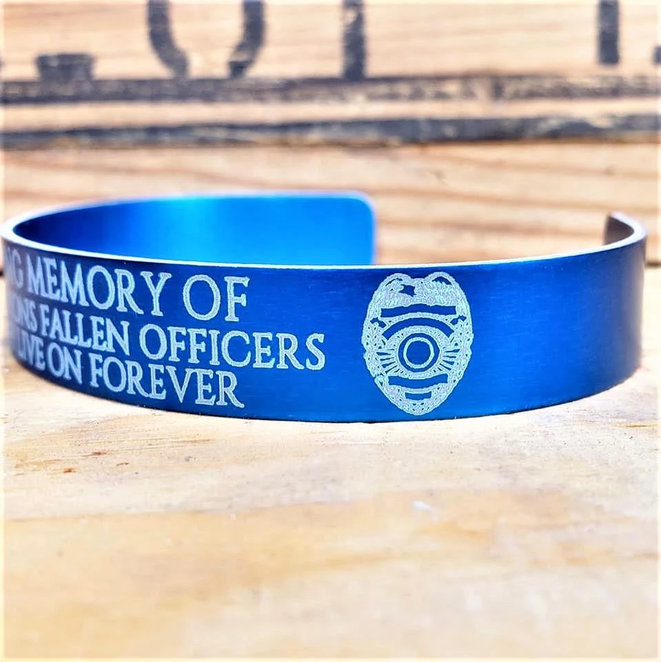Back The Blue Memorial Bracelet(Back The Blue Memorial Bracelet) 9 Back The Blue Memorial Bracelet(Back The Blue Memorial Bracelet) - Image 7