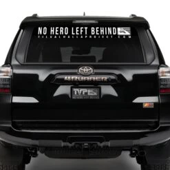 No Hero Left Behind Decal (36 Inch)(No Hero Left Behind Decal 36 Inch)