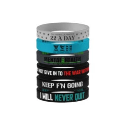 Keep Going - Silicone Bracelet Bundle(Keep Going Silicone Band Bundle)