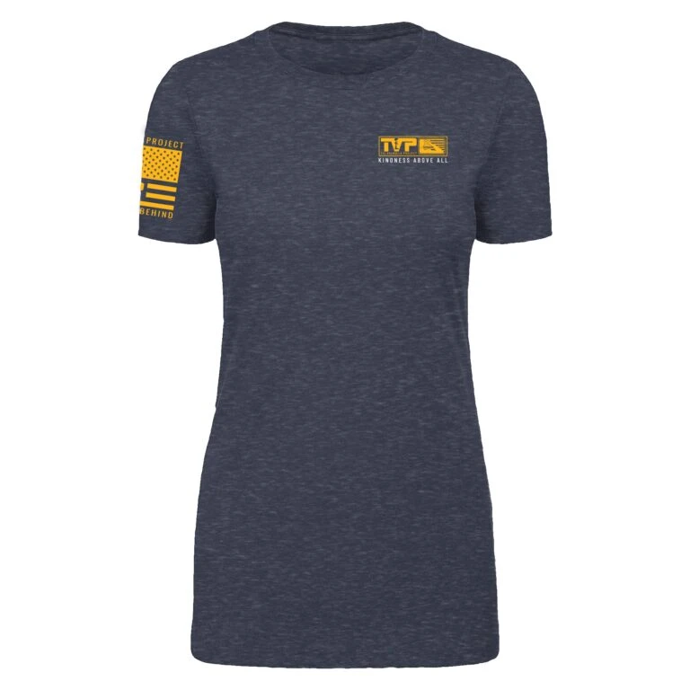 Til Valhalla Project Official -Til Valhalla Project Official Be Good Do Good Navy Womens Front Mock 768x768 1