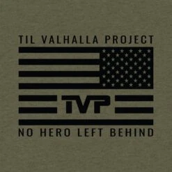 T.V.P. Essential Tee(T V P Basic Tee) 12 T.V.P. Essential Tee(T V P Basic Tee) -Til Valhalla Project Official Black on Mil Green f3fe28a8 2c88 4335 8d4d f02c455c0199