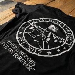 "Where Heroes Live On Forever" - Women's(Where Heroes Live On Forever Womens) -Til Valhalla Project Official DSC00278