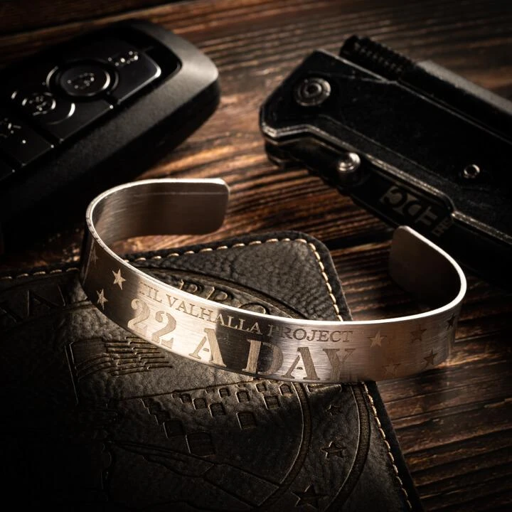 22 A Day Memorial Bracelet(22 Star T V P Memorial Bracelet) 6 22 A Day Memorial Bracelet(22 Star T V P Memorial Bracelet) - Image 4