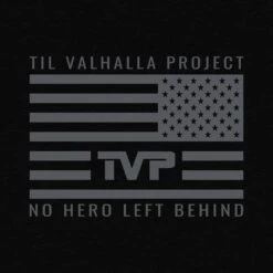 T.V.P. Essentials - Hoodie(T V P Essentials Hoodie) 24 T.V.P. Essentials - Hoodie(T V P Essentials Hoodie) -Til Valhalla Project Official Dk Gray on Black 1