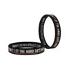 Hard Days - Silicone Bracelet(Hard Days Silicone Bracelet) -Til Valhalla Project Official Dont Let The Hard Days Win Silicone Band