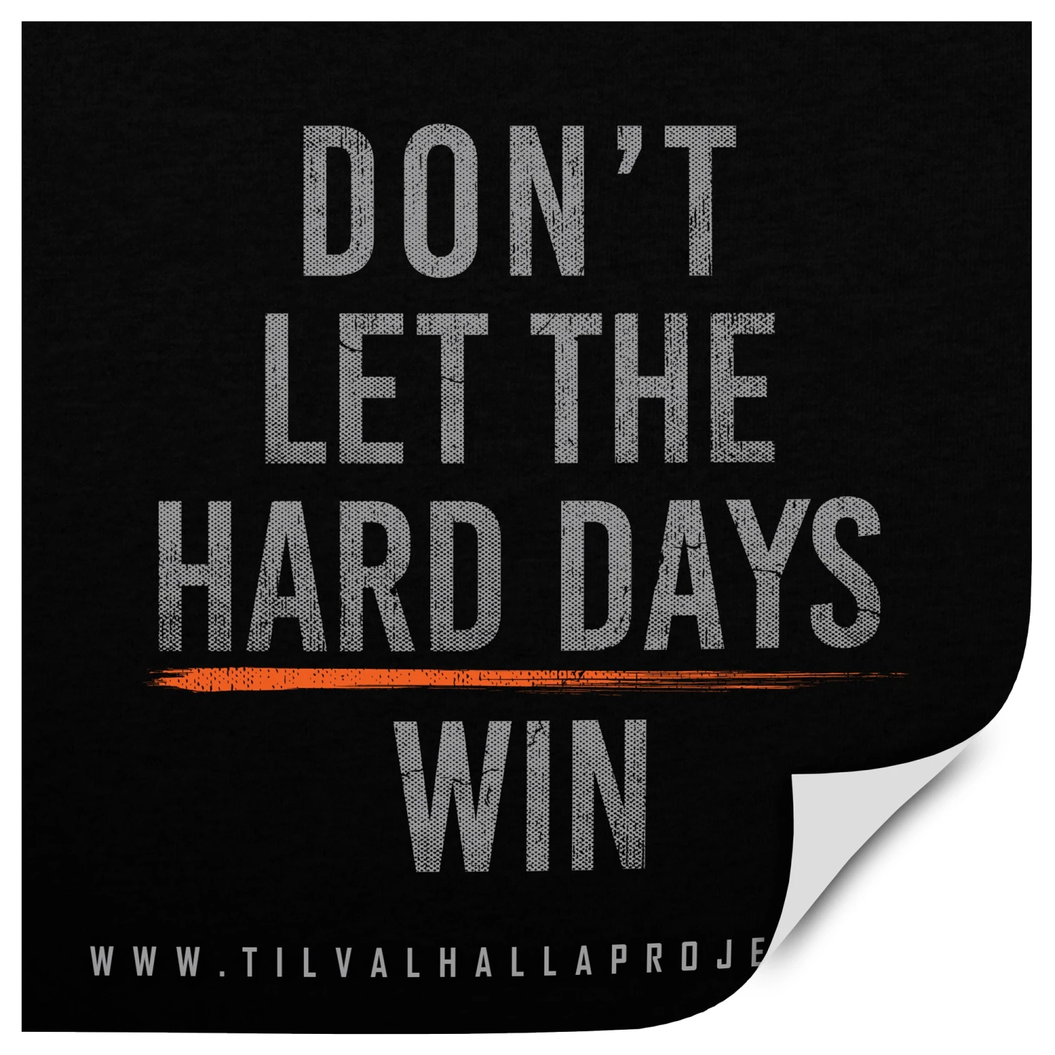 Hard Days - Sticker(Hard Days Sticker) 3 Hard Days - Sticker(Hard Days Sticker)