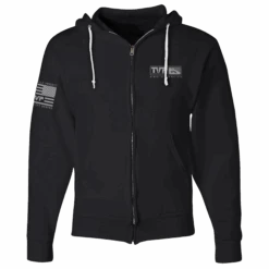 Hard Days - Full Zip Hoodie(Hard Days Full Zip Hoodie) 7 Hard Days - Full Zip Hoodie(Hard Days Full Zip Hoodie) -Til Valhalla Project Official Dont Let the Hard Days Win Full Zip Hoodie Front Mock