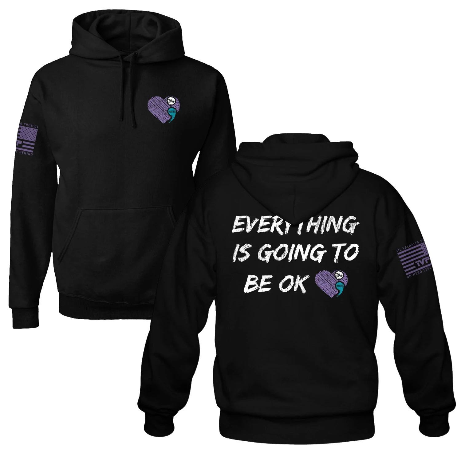 Everything Is Going To Be OK - Hoodie(Everything Will Be Ok Hoodie) 3 Everything Is Going To Be OK - Hoodie(Everything Will Be Ok Hoodie)