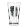 Distressed Flag - Glassware(Distressed Flag Glassware) -Til Valhalla Project Official Glass Distressed Flag