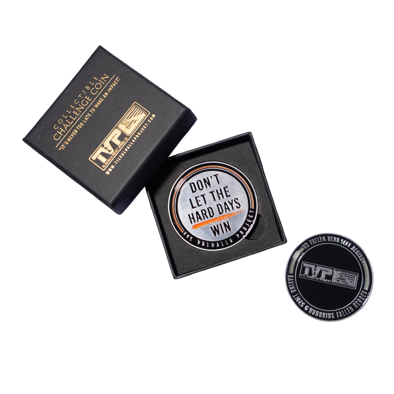 Hard Days - Challenge Coin(Hard Days Challenge Coin) 4 Hard Days - Challenge Coin(Hard Days Challenge Coin) - Image 2