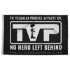 No Hero Left Behind - Flag(No Hero Left Behind Flag) 1 No Hero Left Behind - Flag(No Hero Left Behind Flag) -Til Valhalla Project Official IMG FLAG WRD NEW TVP LOGO
