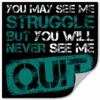 I Will Never Quit - Sticker(I Will Never Quit Sticker) 1 I Will Never Quit - Sticker(I Will Never Quit Sticker) -Til Valhalla Project Official IWillNeverQuitSticker WRD 921e9668 461d 4906 b3b3 07ba372bc799