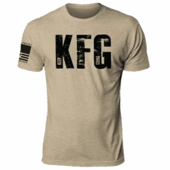 KFG (Keep F'N Going)(Kfg Keep Fing Going) -Til Valhalla Project Official KFG Front Mock Cream