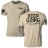 Keep Going(Keep Going) -Til Valhalla Project Official Keep Going Mens Final on Tan Mock