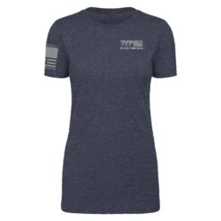 Til Valhalla Project Official -Til Valhalla Project Official Keep Going Womens Front on Navy Mock