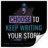 Keep Writing Your Story - Sticker(Keep Writing Your Story Sticker) -Til Valhalla Project Official Keep Writing Your Story Sticker Fold