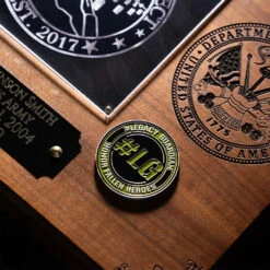 #LegacyGuardian - Challenge Coin(Legacyguardian Challenge Coin) -Til Valhalla Project Official LG Challenge Coin WRD.4 1