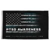 PTSD Awareness Flag - Flag(Ptsd Awareness Flag Flag) -Til Valhalla Project Official PTSD Awareness Flag
