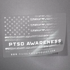 PTSD Awareness Flag - Decal(Ptsd Awareness Flag Decal)
