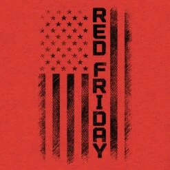 Deployed Remembrance Tee(Deployed Remembrance Tee) -Til Valhalla Project Official Red Friday 2024 Back