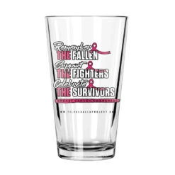 Remember, Support, Celebrate - Glassware(Remember Support Celebrate Glassware)