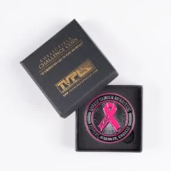 Breast Cancer Awareness - Challenge Coin(Breast Cancer Awareness Challenge Coin) -Til Valhalla Project Official Remember.Support Celebrate ChallengeCoin.3