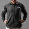 T.V.P. Embroidered Full-Zip Fleece Vest(T V P Branded Fleece Vest) -Til Valhalla Project Official TVPEmbroideredFleeceVest.2