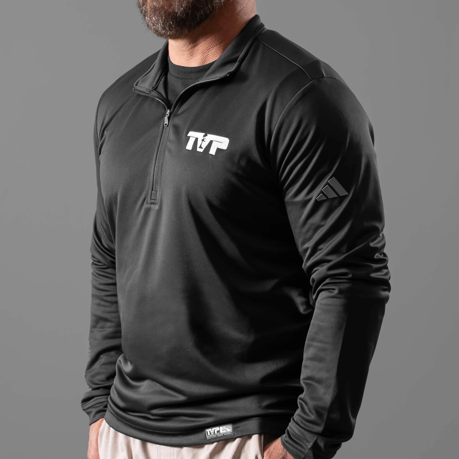 T.V.P. Embroidered 1/4 Zip Pullover(T V P Branded 1 4 Zip) 4 T.V.P. Embroidered 1/4 Zip Pullover(T V P Branded 1 4 Zip) - Image 2