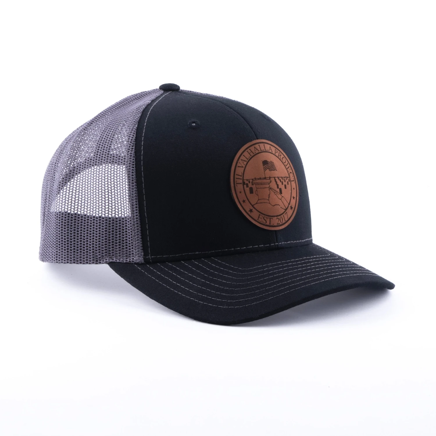 T.V.P. Logo Leather Patch Hat(Leather Patch Hat) 4 T.V.P. Logo Leather Patch Hat(Leather Patch Hat) - Image 2