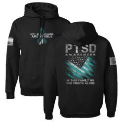 PTSD Awareness - Hoodie(Ptsd Awareness Hoodie)