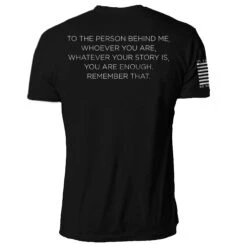 To The Person Behind Me(To The Person Behind Me) -Til Valhalla Project Official To The Person Behind Me Mens Back Mock