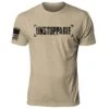 Unstoppable(Unstoppable) -Til Valhalla Project Official Unstoppable Front Mens Mock Tan Shirt
