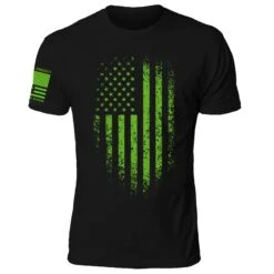 Distressed Flag(Distressed Flag) -Til Valhalla Project Official WRD DistressedFlag NeonGreen Men