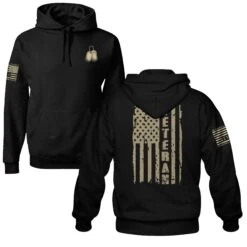 Veteran Flag - Hoodie(Veteran Flag Hoodie)