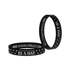 22 A Day - Silicone Bracelet(Silicone 22 A Day Band New)