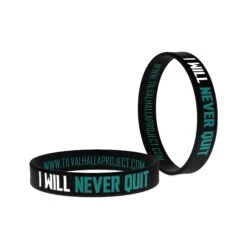 I Will Never Quit- Silicone Bracelet(I Will Never Quit Silicone Band)