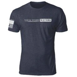 You Matter(You Matter) 20 You Matter(You Matter) -Til Valhalla Project Official Your Story Matters Front Mens Mock