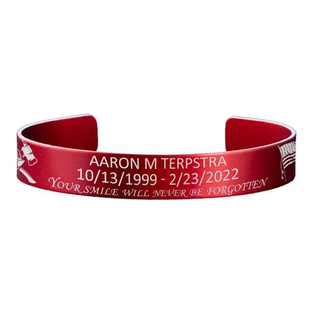 Aaron M. Terpstra Memorial Bracelet – Hosted By The Terpstra Family(Aaron M Terpstra Memorial Band Hosted By The Terpstra Family) 3 Aaron M. Terpstra Memorial Bracelet – Hosted By The Terpstra Family(Aaron M Terpstra Memorial Band Hosted By The Terpstra Family)