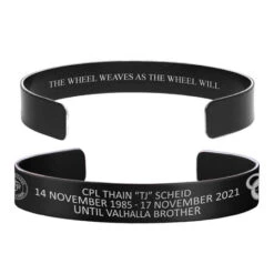 CPL Thain Joseph Scheid Memorial Bracelet – Hosted By The Scheid Family(Cpl Thain Joseph Scheid Memorial Band Hosted By The Scheid Family)