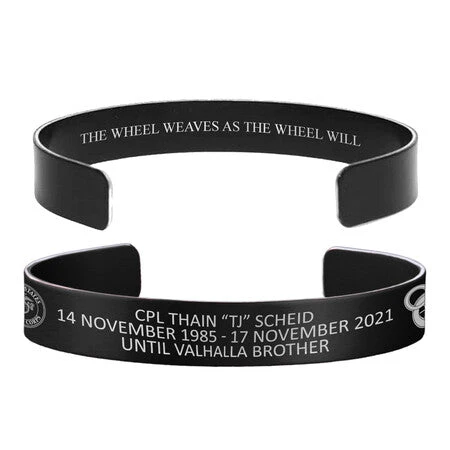 CPL Thain Joseph Scheid Memorial Bracelet – Hosted By The Scheid Family(Cpl Thain Joseph Scheid Memorial Band Hosted By The Scheid Family) 3 CPL Thain Joseph Scheid Memorial Bracelet – Hosted By The Scheid Family(Cpl Thain Joseph Scheid Memorial Band Hosted By The Scheid Family)