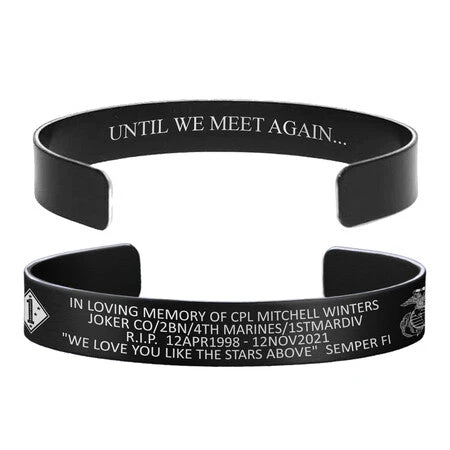 CPL Mitchell William Winters Memorial Bracelet – Hosted By The Winters Family(Cpl Mitchell William Winters Memorial Band Hosted By The Winters Family) 3 CPL Mitchell William Winters Memorial Bracelet – Hosted By The Winters Family(Cpl Mitchell William Winters Memorial Band Hosted By The Winters Family)