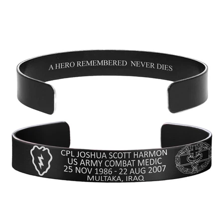 CPL Joshua Scott Harmon Memorial Bracelet – Hosted By The Johnson Family(Cpl Joshua Scott Harmon Memorial Band Hosted By The Johnson Family) 3 CPL Joshua Scott Harmon Memorial Bracelet – Hosted By The Johnson Family(Cpl Joshua Scott Harmon Memorial Band Hosted By The Johnson Family)
