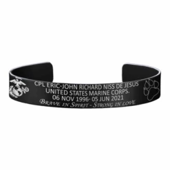 Cpl Eric-John Richard Niss De Jesus Memorial Bracelet – Hosted By The De Jesus Family(Cpl Eric John Richard Niss De Jesus Memorial Band Hosted By The De Jesus Family)